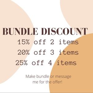 Bundle discount!